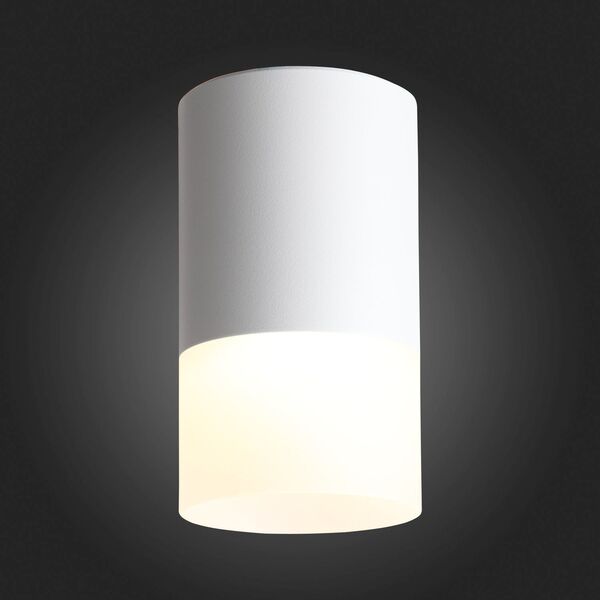 ST100.542.05 Светильник потолочный Белый LED 1*5W 4000K 390Lm Ra>80 120° D64xH110 170-240V