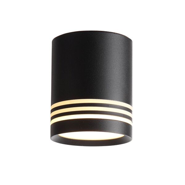 ST101.442.05 Светильник потолочный Черный LED 1*5W 4000K 390Lm Ra>80 120° D68xH80 170-240V