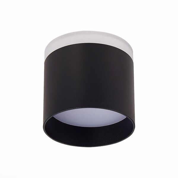ST102.442.09 Светильник потолочный Черный LED 1*9W 4000K 702Lm Ra>80 120° IP20 D79xH75 170-240V
