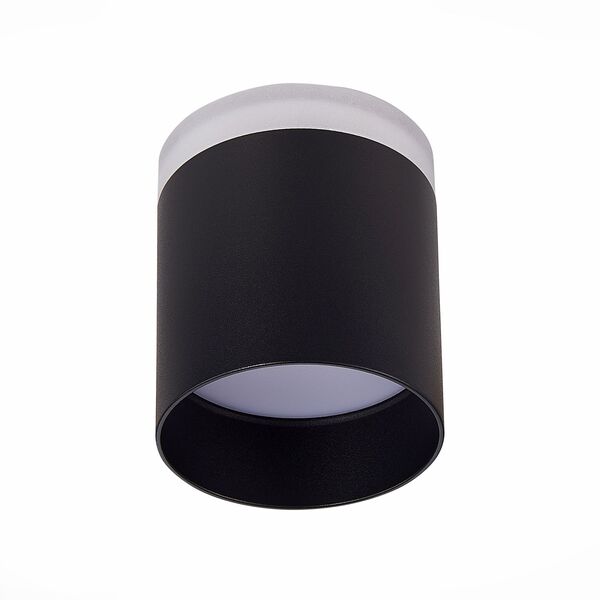 ST102.442.12 Светильник потолочный Черный LED 1*12W 4000K 936Lm Ra>80 120° IP20 D100xH90 170-240V