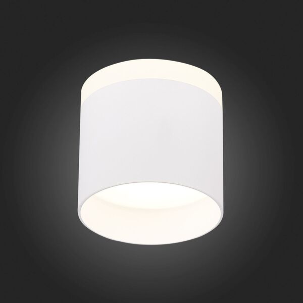 ST102.542.09 Светильник потолочный Белый LED 1*9W 4000K 702Lm Ra>80 120° IP20 D79xH75 170-240V