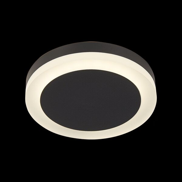 ST104.442.06 Светильник потолочный Черный LED 1*6W 4000K 468Lm Ra>80 120° IP20 D110xH20 170-240V