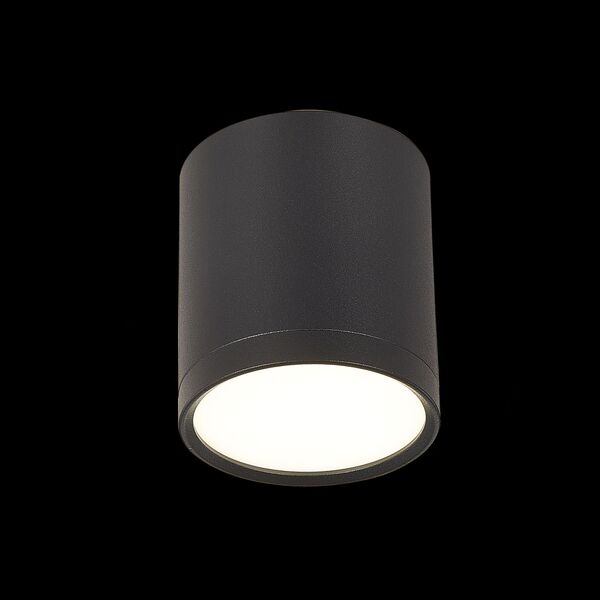 ST113.442.05 Светильник потолочный Черный LED 1*5W 4000K 390Lm Ra>80 120° IP20 D68xH75 170-240V
