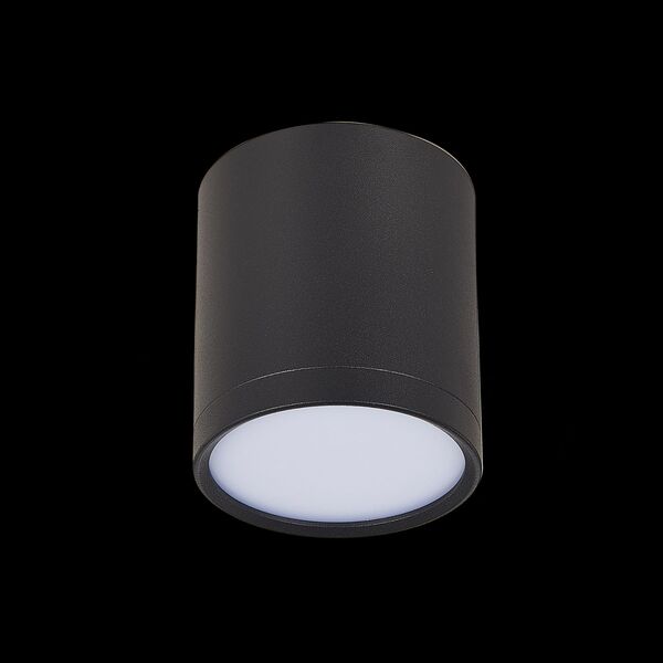 ST113.442.05 Светильник потолочный Черный LED 1*5W 4000K 390Lm Ra>80 120° IP20 D68xH75 170-240V