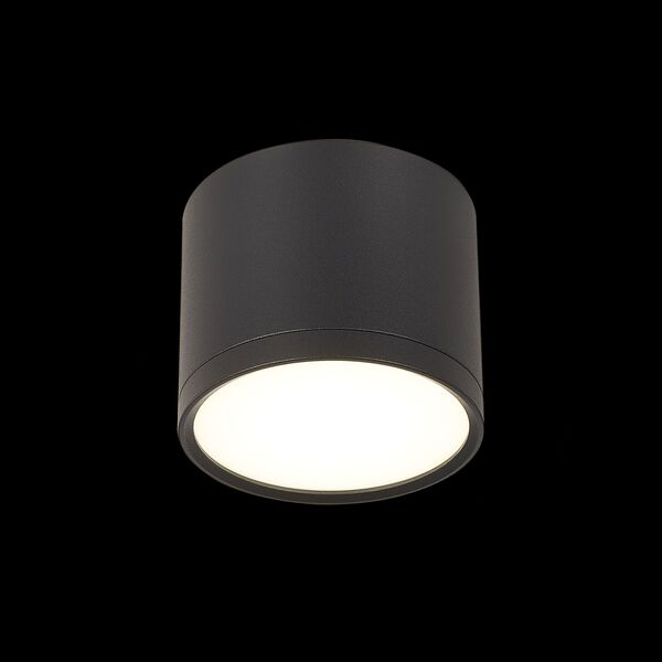 ST113.442.09 Светильник потолочный Черный LED 1*9W 4000K 702Lm Ra>80 120° IP20 D88xH75 170-240V