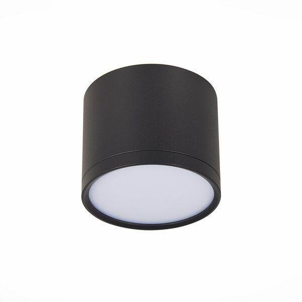 ST113.442.09 Светильник потолочный Черный LED 1*9W 4000K 702Lm Ra>80 120° IP20 D88xH75 170-240V