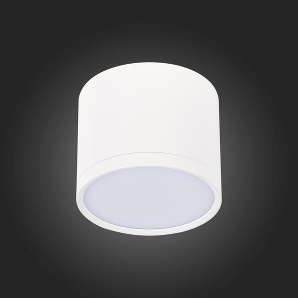 ST113.542.09 Светильник потолочный Белый LED 1*9W 4000K 702Lm Ra>80 120° IP20 D88xH75 170-240V
