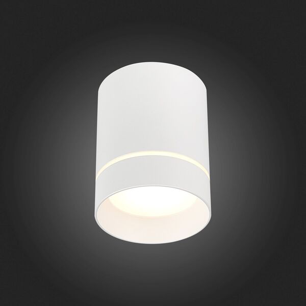 ST115.532.07 Светильник потолочный Белый LED 1*7W 3000K 490Lm Ra>90 120° IP20 D79xH100 170-240V