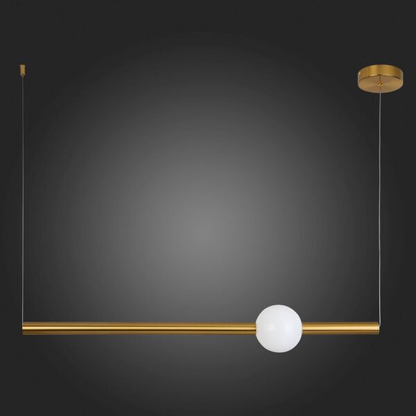 SL1222.223.01 Светильник подвесной ST-Luce Золото/Золото, Белый LED 1*18W 4000K