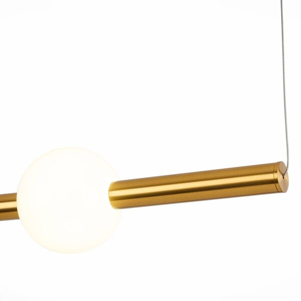 SL1222.223.01 Светильник подвесной ST-Luce Золото/Золото, Белый LED 1*18W 4000K