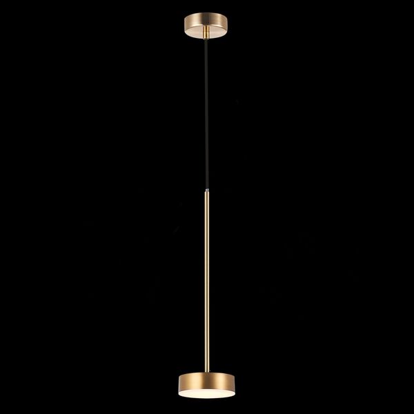 SL6000.303.01 Светильник подвесной ST-Luce Латунь/Латунь LED 1*7W 3000K