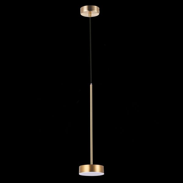 SL6000.303.01 Светильник подвесной ST-Luce Латунь/Латунь LED 1*7W 3000K