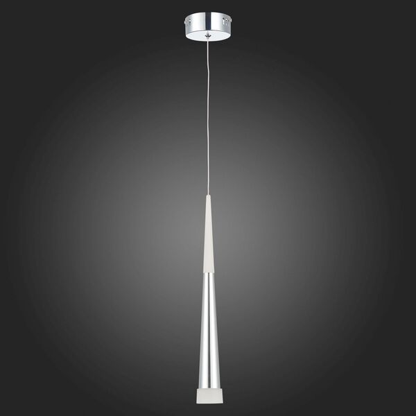 SLE200113-01 Светильник подвесной Хром/Хром, Белый LED 1*7W 3000K
