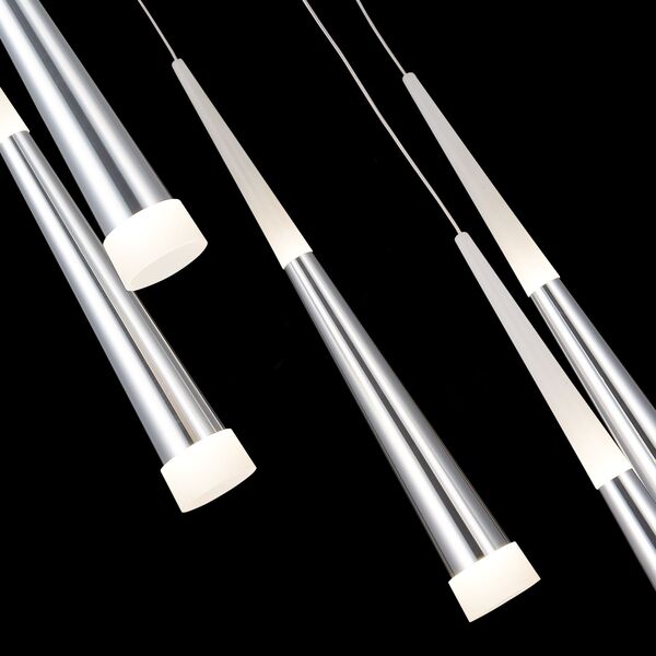 SLE200113-05 Светильник подвесной Хром/Хром, Белый LED 5*7W 3000K