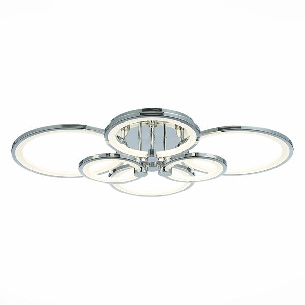 SLE200312-06 Светильник потолочный Хром/Белый LED 1*168W 3000-6000K