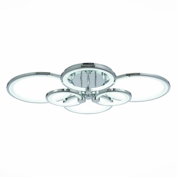 SLE200312-06 Светильник потолочный Хром/Белый LED 1*168W 3000-6000K