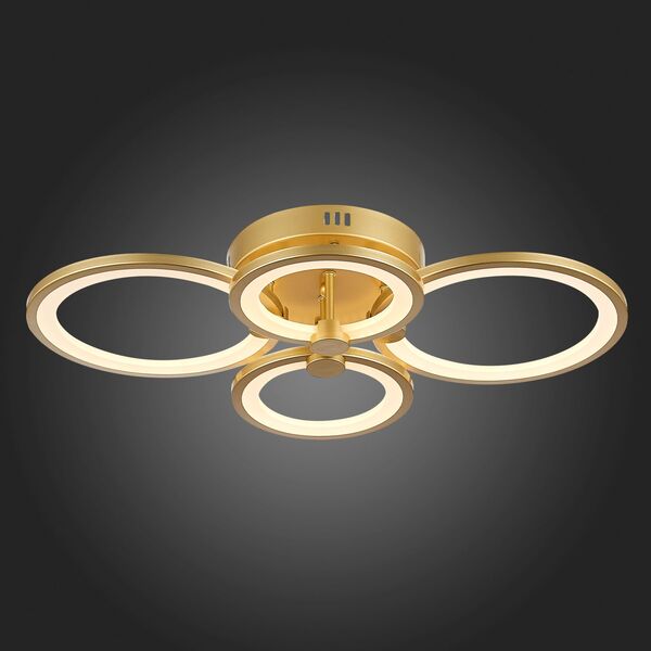 SLE200322-04 Светильник потолочный Золото/Белый LED 1*100W 3000-6000K