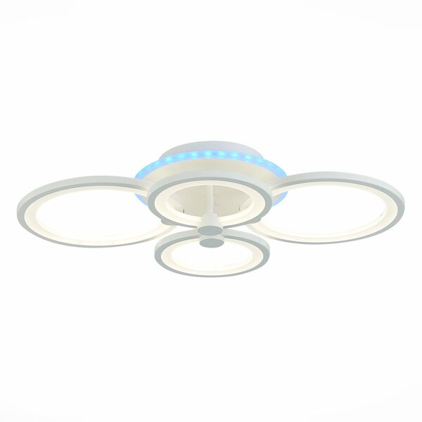 SLE200352-04RGB Светильник потолочный Белый/Белый LED 1*100W RGB 8W 3000-6000K