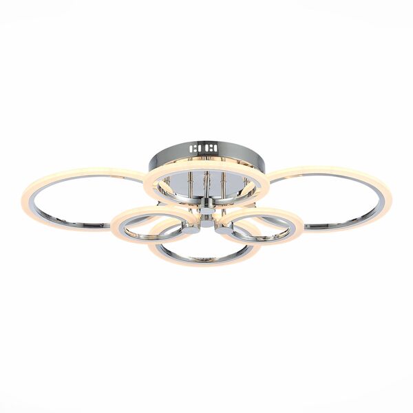 SLE500512-06 Светильник потолочный Хром/Белый LED 1*132W 3000-6000K