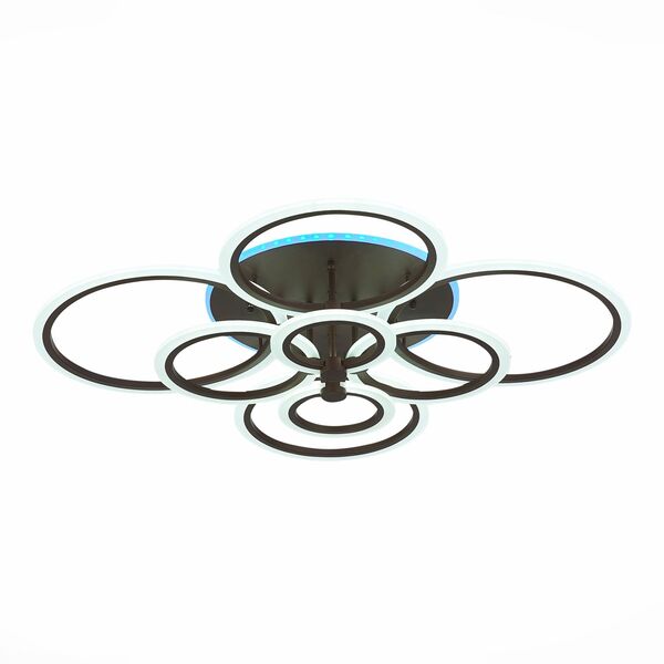 SLE500572-08RGB Светильник потолочный Кофейный/Белый LED 1*212W RGB 15W 3000-6000K