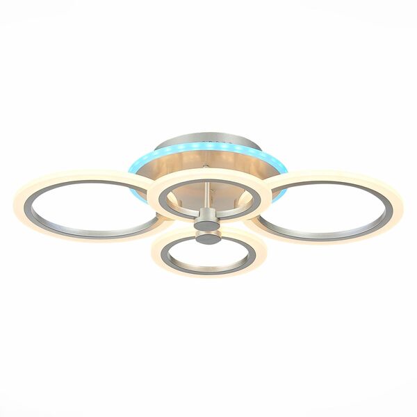 SLE500592-04RGB Светильник потолочный Серебристый/Белый LED 1*72W RGB 7W 3000-6000K