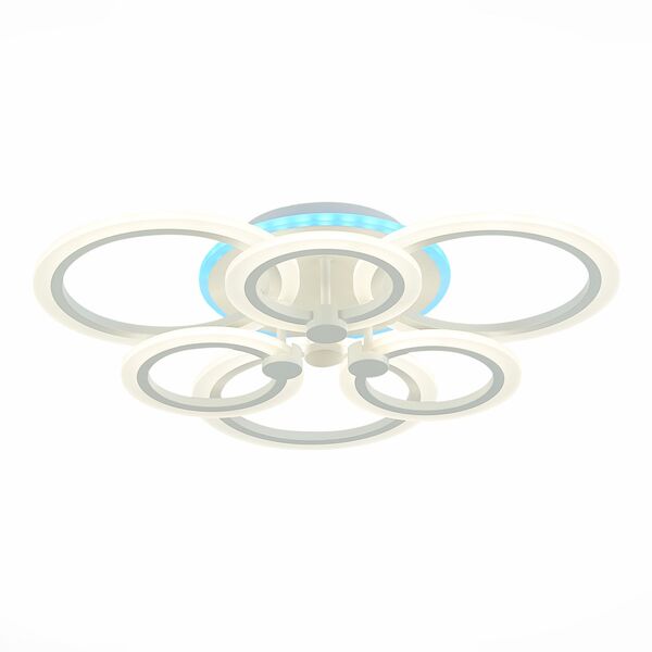 SLE500652-06RGB Светильник потолочный Белый/Белый LED 1*108W RGB 8W 3000-6000K