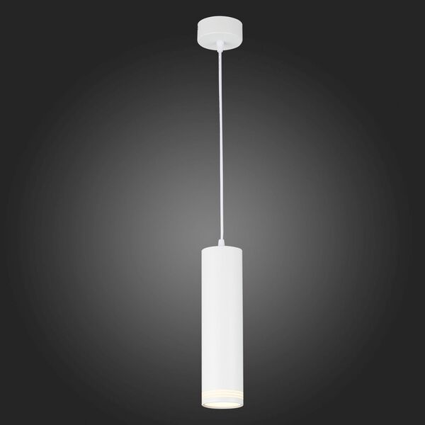 ST101.533.12 Светильник подвесной Белый LED 1*12W 3000K 936Lm Ra>80 120° IP20 D79xH300 170-240V