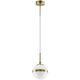 Подвес GLOBO [1х40W E14 electroplating bronze/white (в комплекте)]