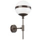 Бра GLOBO [1х40W  E14 black/white (в комплекте)]