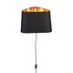 Светильник подвесной ST-Luce AMBRELA [Черный/Золото,Черный E27 1*40W]
