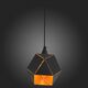 Светильник подвесной ST-Luce ENIGMA [Черный/Черный, Золото E14 1*40W]