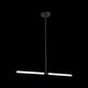 Подвесной светодиодный светильник ST Luce Bisaria [Черный/Белый LED 2*10W]