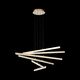 Светильник подвесной ST-Luce Basoni  [Матовое золото/Белый LED 6*16,6W]