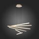 Светильник подвесной ST-Luce Basoni  [Матовое золото/Белый LED 6*16,6W]