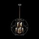 Светильник подвесной ST-Luce CEZINO [Золото/Черный E14 8*40W]