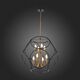 Светильник подвесной ST-Luce CEZINO [Золото/Черный E14 8*40W]