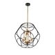 Светильник подвесной ST-Luce CEZINO [Золото/Черный E14 8*40W]