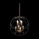 Светильник подвесной ST-Luce CEZINO [Золото/Черный E14 8*40W]