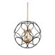 Светильник подвесной ST-Luce CEZINO [Золото/Черный E14 8*40W]