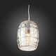 Светильник подвесной ST-Luce BARILLO [Хром/Коньячный E27 1*60W]