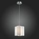 Светильник подвесной ST-Luce ONDE [Серебристый/Белый E27 1*60W]