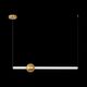 Светильник подвесной ST-Luce ANGURRA [Золото/Золото, Белый LED 1*18W]