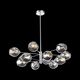 Светильник подвесной ST-Luce Fovia [Хром/Дымчатый E14 12*40W]