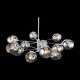 Светильник подвесной ST-Luce Fovia [Хром/Дымчатый E14 12*40W]