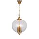 Подвесной светильник ST Luce Lateria [Золото/Прозрачный E14 3*60W]