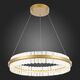 Светильник подвесной ST-Luce Cherio [Матовое золото/Прозрачный LED 1*44W]