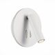 SL1586.513.01 Светильник настенный Белый LED 1*8W 3000K 624Lm Ra>80 24° IP20 L-xW155xH155 170-240V