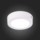 ST112.532.06 Светильник настенно-потолочный Белый LED 1*6W 3000K 330Lm Ra80 120° IP20 D110xH28 90-26