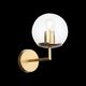 Бра ST Luce Liora [Матовое золото/Прозрачный E27 1*40W]