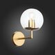 Бра ST Luce Liora [Матовое золото/Прозрачный E27 1*40W]